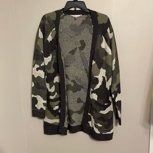 Camo sweater
